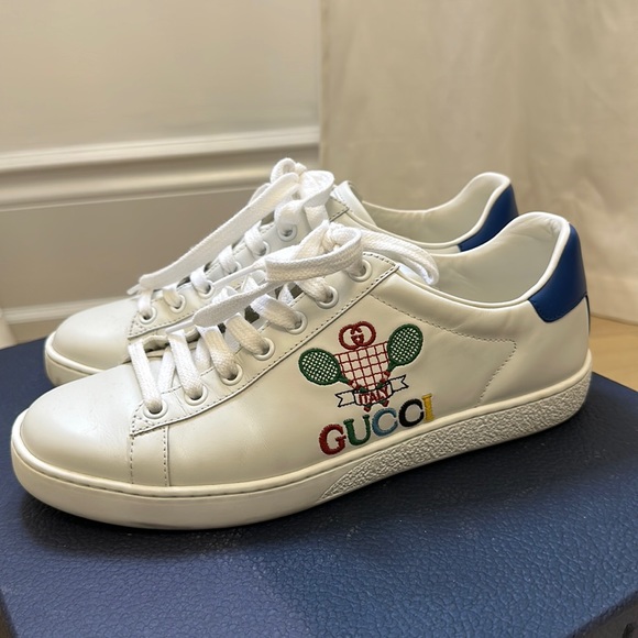 Gucci Women's Ace sneaker with Gucci Tennis - Picture 2 of 3